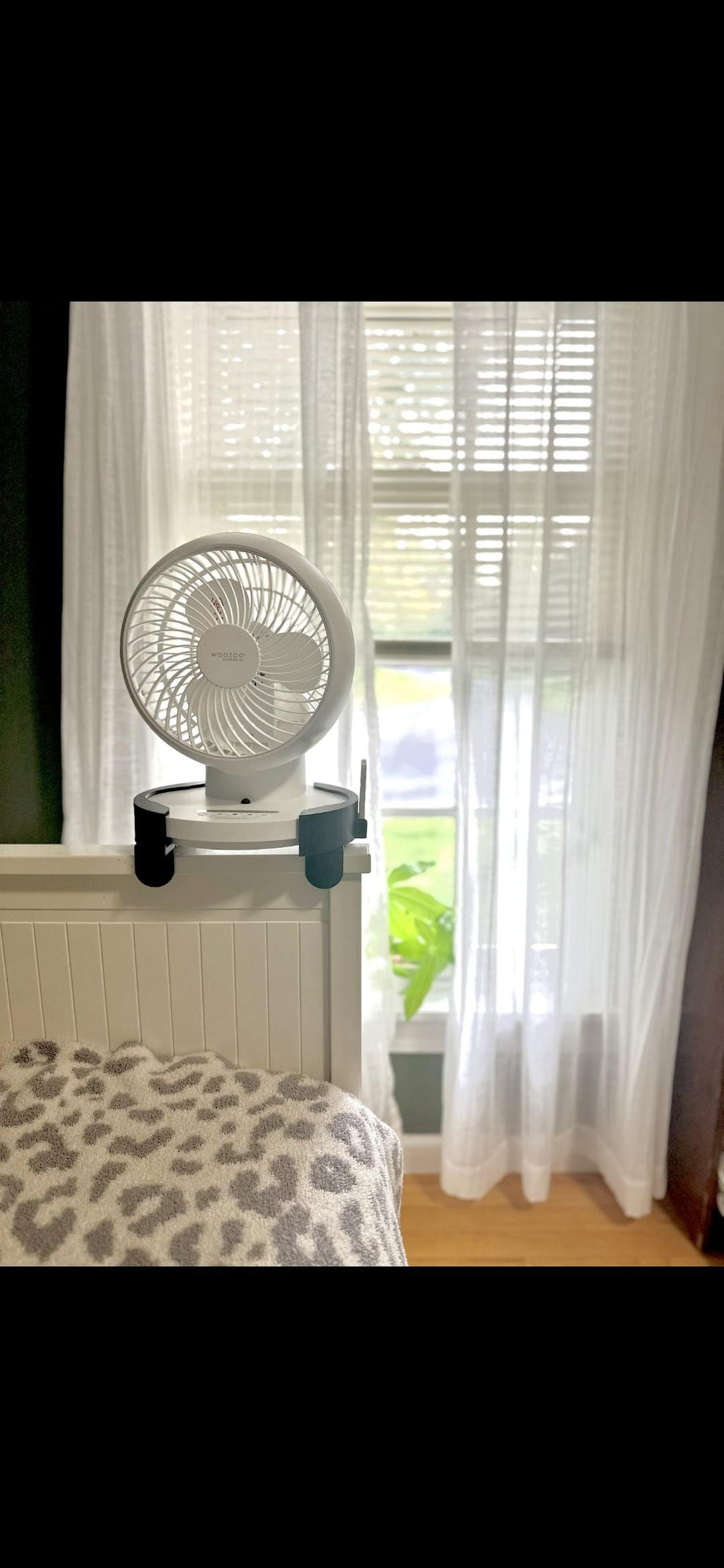 Woozoo Fan Holder "Breeze Buddy" - Dorm & Bunk Bed Mount
