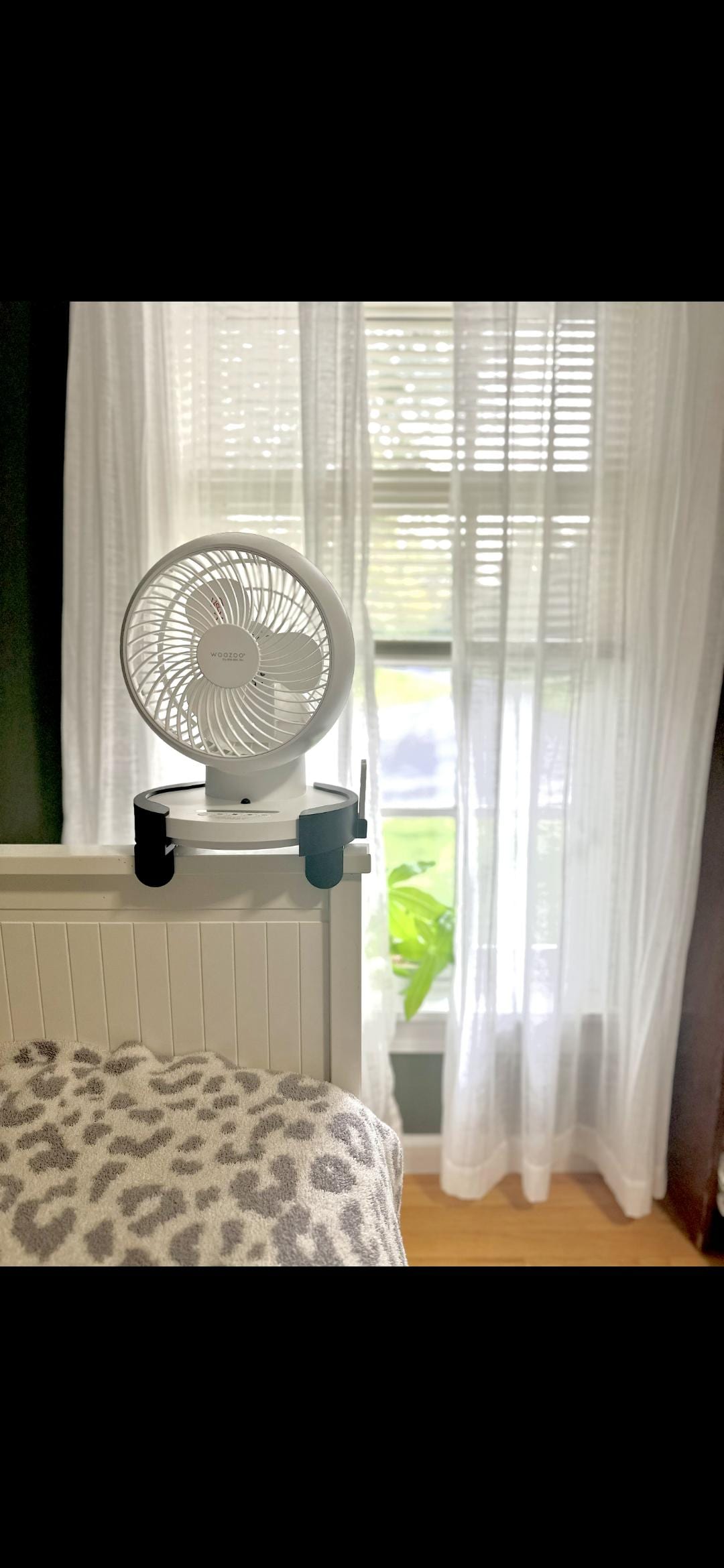Woozoo Fan Holder "Breeze Buddy" - Dorm & Bunk Bed Mount