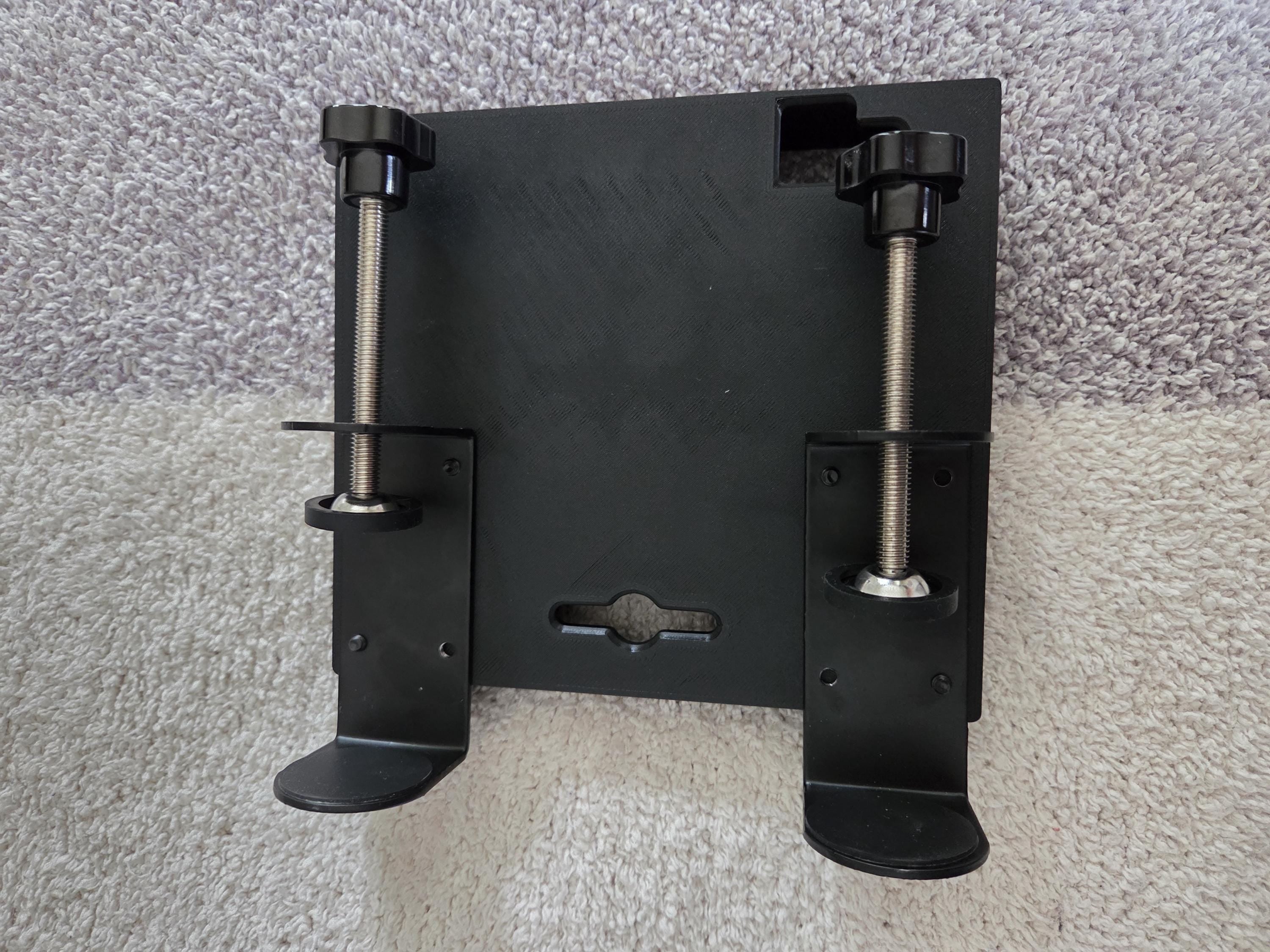 Bedside Clamp-On Organizer Shelf: Charging Dock, Dorm Room Essential