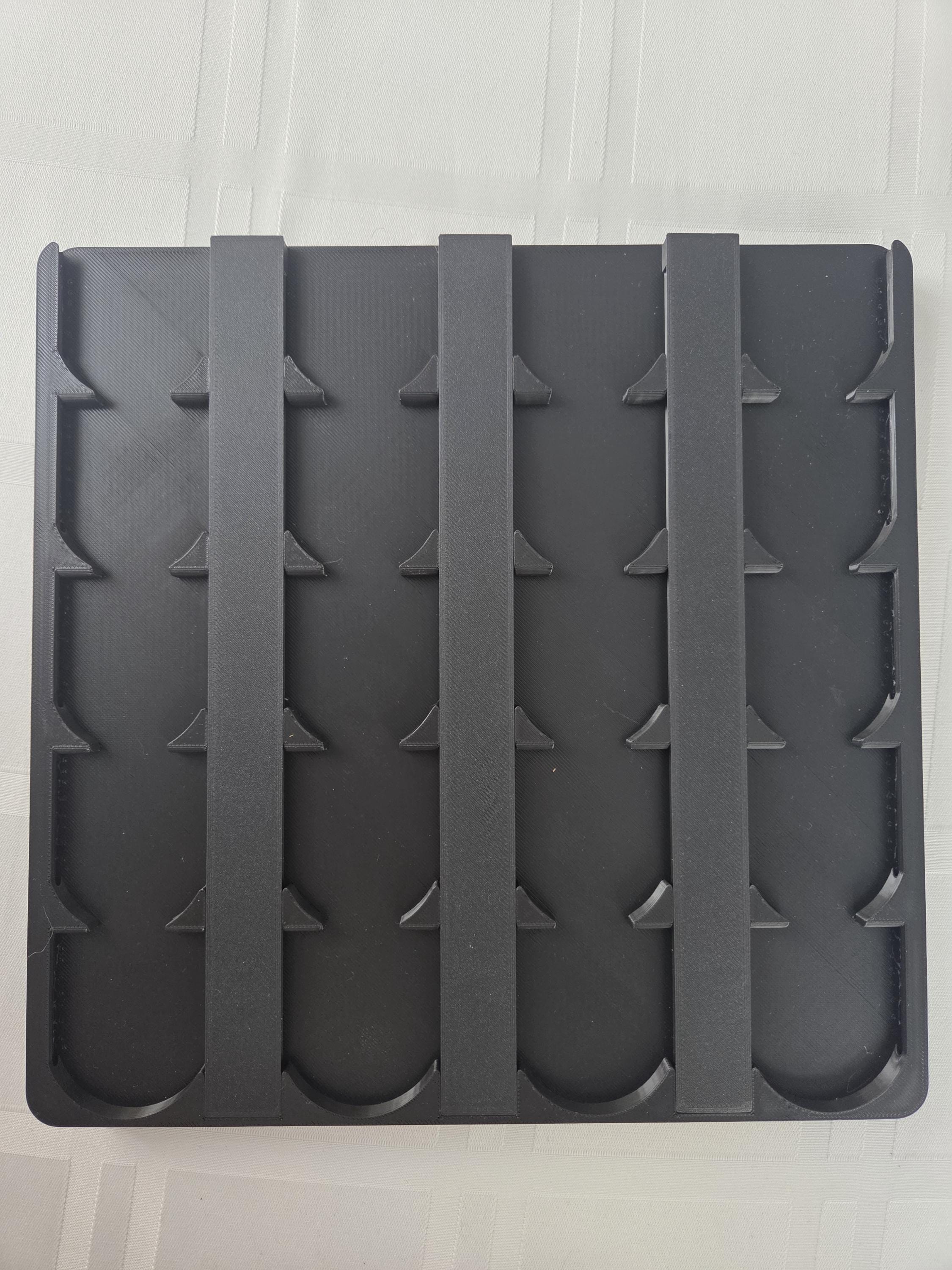 Sleek Wall-Mounted Challenge Coin Display – Fits 1.75" Coins
